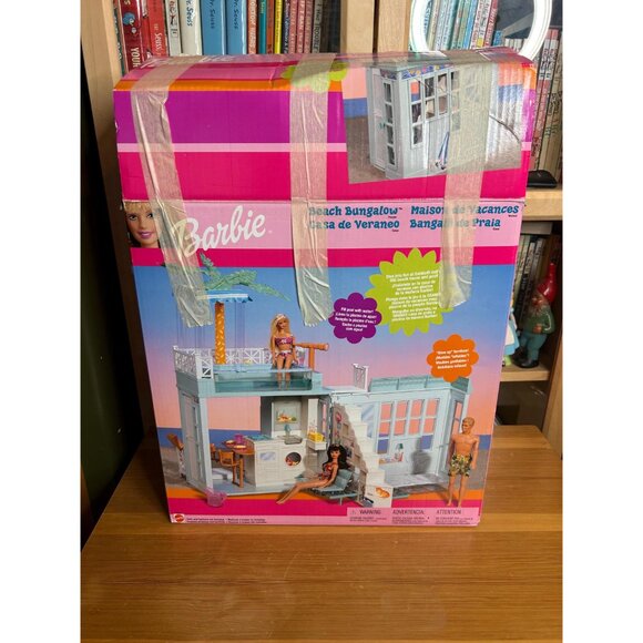 1999 90s vintage Barbie beach bungalow house doll no assesories INCOMPLETE - Picture 7 of 10